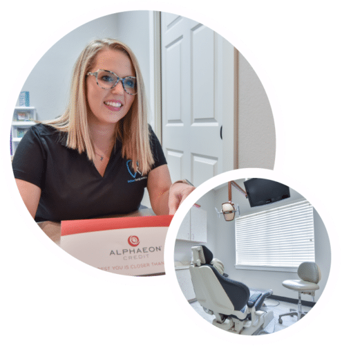 dental receptionist at a dental office in desoto texas